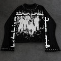 FASHION JUNKIE FLARED LONGSLEEVE WHITE Fashion Junkies
