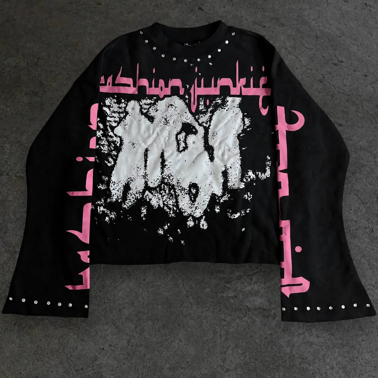 FASHION JUNKIE FLARED LONGSLEEVE PINK Fashion Junkies